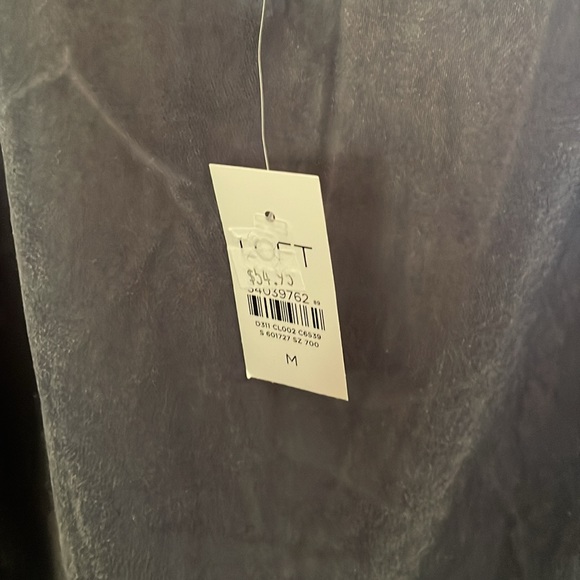 LOFT velvet camisole  tank top size M BNWT - Picture 8 of 9